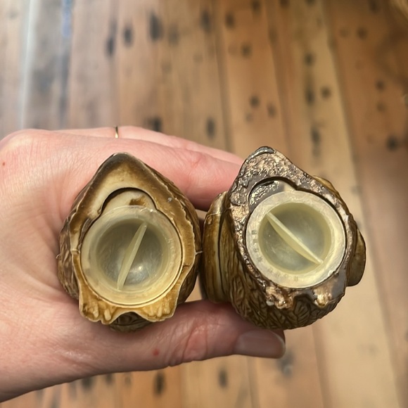 Vintage MCM Owl Salt and Pepper Shakers - Picture 4 of 4